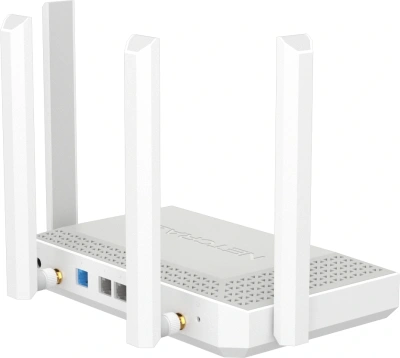 Роутер беспроводной Keenetic Netcraze Hopper 4G+ (NC-2312) AX3000 10/100/1000BASE-TX/4G cat.6 белый