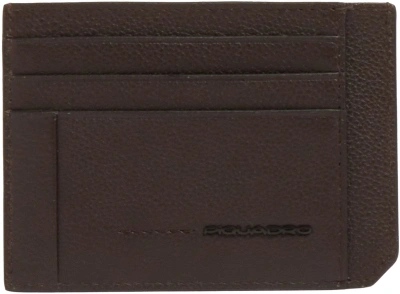 Чехол для кредитных карт Piquadro Russel PP2762W137R/TM темно-коричневый натур.кожа