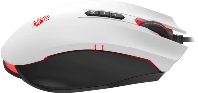Мышь A4Tech Bloody ES7 белый оптическая 6000dpi USB 8but (ES7 PANDA WHITE)