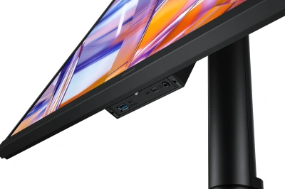 Монитор Samsung 27" ViewFinity S27H804UAIXCI черный IPS 16:9 HDMI матовая HAS Piv 350cd 178гр/178гр 3840x2160 60Hz DP 4K USB 5.3кг
