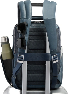 Рюкзак мужской Piquadro Tebe CA7157W144/BLU синий натур.кожа