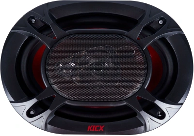 Колонки автомобильные Kicx SP 693 200Вт 92дБ 4Ом 16x23см (6x9дюйм) (ком.:2кол.) коаксиальные трехполосные
