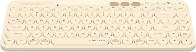 Клавиатура A4Tech FBK36C AS бежевый USB беспроводная BT/Radio slim Multimedia