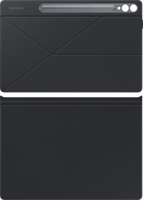 Чехол Samsung для Samsung Galaxy Tab S9+/S9 FE+/S10+ Smart Book Cover полиуретан черный (EF-BX810PBEGRU)