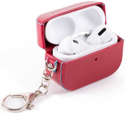 Чехол для наушников Piquadro Blue Square AC5308B2/R красный натур.кожа