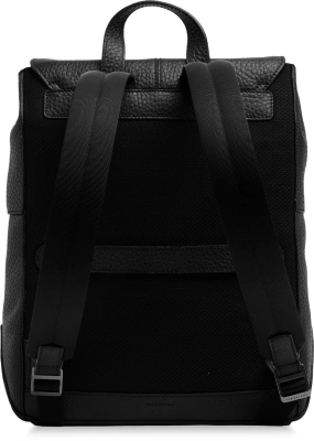 Рюкзак мужской The Bridge Manfredi 064736QQ/7R черный натур.кожа