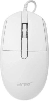 Мышь Acer OMW401 белый оптическая 2000dpi USB 4but (ZL.MCEEE.030)