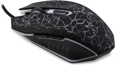 Мышь Оклик 896G черный оптическая 12800dpi USB для ноутбука 5but (1431690)