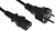Шнур питания Lanmaster LAN-PP13/SH-0.5-BK C13-Schuko проводник.:3x0.75мм2 0.5м 220В 10А черный