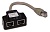 Адаптер Lanmaster TWT-Y-BRIDGE-S (упак.:1шт) 1м