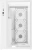 Корпус Formula Crystal Z9ML Floe белый без БП mATX 1xUSB3.0 1xUSB3.1 audio bott PSU
