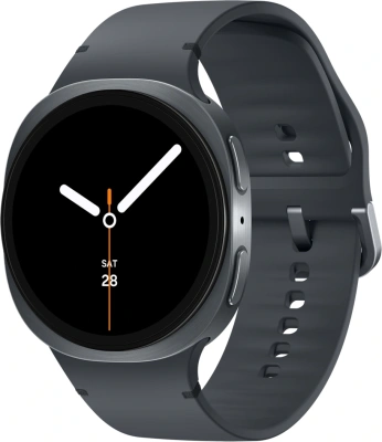 Смарт-часы Samsung Galaxy Watch 8 LTE 44мм 1.47" Super AMOLED корп.графитовый рем.графитовый (SM-L335FDAACAU)
