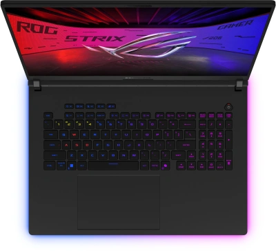 Ноутбук Asus ROG Strix Scar 18 G835LX-SA186W Core Ultra 9 275HX 64Gb SSD2Tb NVIDIA GeForce RTX 5090 24Gb 18" IPS WQXGA (2560x1600) Windows 11 Home black WiFi BT Cam Bag (90NR0LF1-M00AS0)
