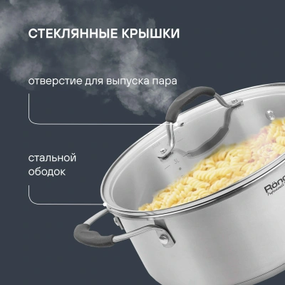 Набор посуды Rondell Filigran RDS-1833 7 предметов