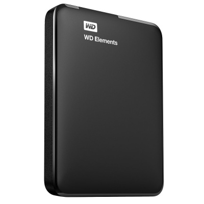 Жесткий диск WD USB3.0 1TB WDBUZG0010BBK-WESN Elements Portable 2.5" черный