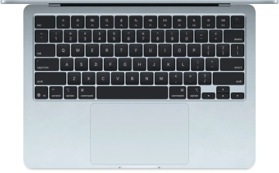 Ноутбук Apple MacBook Air A3240 M4 10 core 16Gb SSD512Gb/10 core GPU 13.6" Liquid Retina (2560x1664) macOS lt.blue WiFi BT Cam (MC6U4RU/A)