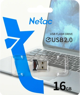 Флеш Диск Netac 16Gb UM81 NT03UM81N-016G-20BK USB2.0 черный