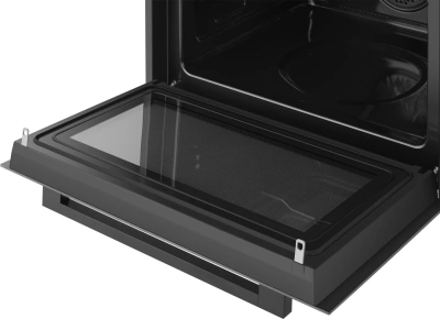 Духовой шкаф Электрический Weissgauff OE 4551 DB Black Edition черный