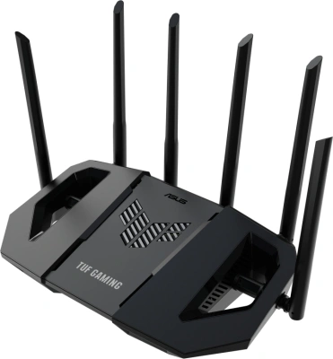 Роутер беспроводной Asus TUF-BE6500 BE6500 100/1000/2500BASE-T черный