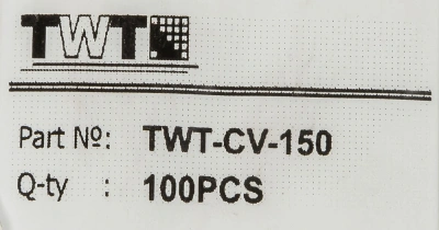 Стяжка пластиковая Lanmaster TWT-CV-150 150x3.6мм (упак:100шт) нейлон 6.6 внутри помещений