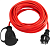 Сетевой удлинитель Buro BU-PS1.10/R 10м (1 розетка) красный (коробка)