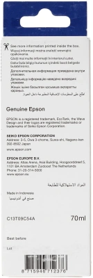 Чернила Epson 108 C13T09C54A светло-голубой 70мл для Epson L8050/L18050