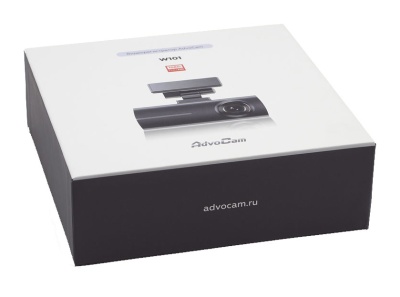 Видеорегистратор AdvoCam W101 черный 2Mpix 1080x1920 1080p 130гр. Hisilicon Hi3516E