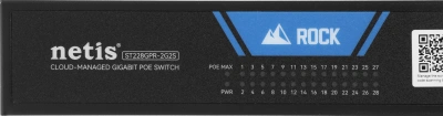 Коммутатор Netis ST228GPR-2G2S (L2) 26x1Гбит/с 2SFP 24PoE 375W настраиваемый