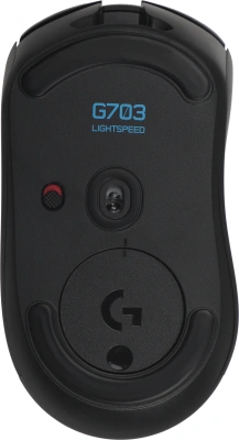 Мышь Logitech G703 LightSpeed черный оптическая 25600dpi беспров. USB 6but (910-005644)