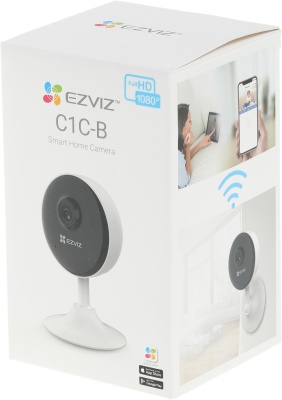 Камера видеонаблюдения IP Ezviz CS-C1C-F0-1E2WF Wi-Fi 2.8-2.8мм цв. корп.:белый (C1C-B)