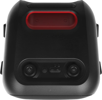 Минисистема LG XBOOM XL9T черный/красный 1000Вт USB BT
