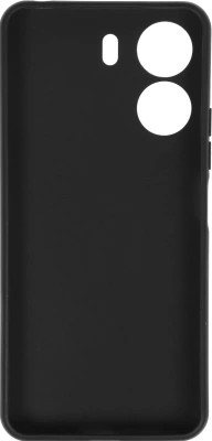 Чехол (клип-кейс) BoraSCO для Xiaomi Redmi 13C Silicone Case черный (72839)