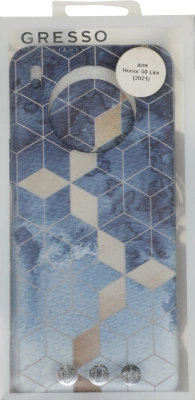 Чехол (клип-кейс) Gresso для Honor 50 Lite Meridian синий (GR17AAAE8879)