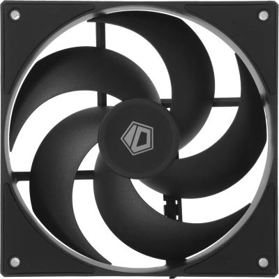 Вентилятор для корпуса ID-Cooling AS-140-K 140х140x25 черный 4-pin 30дБ Ret