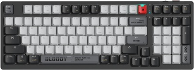 Клавиатура A4Tech WS98 механическая черный/серый USB беспроводная BT/Radio for gamer LED