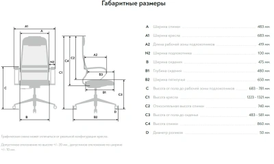 Кресло Метта SU-B-8 светло-серый сиденье светло-серый сетка/ткань с подголов. крестов. пластик хром