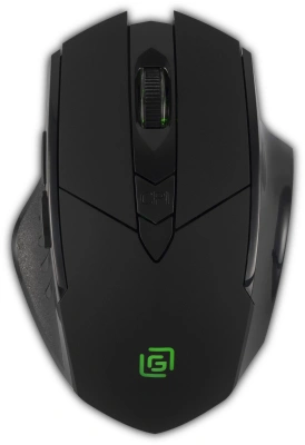 Мышь Оклик 780GW черный оптическая 3200dpi беспров. USB для ноутбука 6but (1903012)