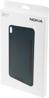 Чехол Nokia для Nokia T20 Rugged Case полиуретан синий (8P00000158)