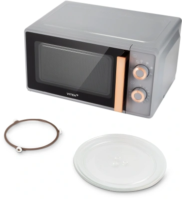 Микроволновая Печь Vitek VT-MW1920 20л. 700Вт серый/золотистый