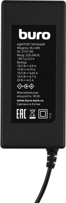 Блок питания Buro BU-A90 ручной 90W 18.5V-20V 12-коннект. 4.7A от бытовой электросети