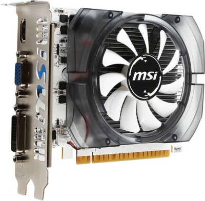 Видеокарта MSI PCI-E 2.0 N730-2GD3V3 NVIDIA GeForce GT 730 2Gb 128bit DDR3 902/1600 DVIx1 HDMIx1 CRTx1 HDCP Ret