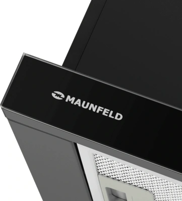 Вытяжка встраиваемая Maunfeld VS 6052M черный управление: кулисные переключатели (1 мотор)