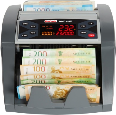 Счетчик банкнот DoCash 3040 Umi мультивалютный 14358
