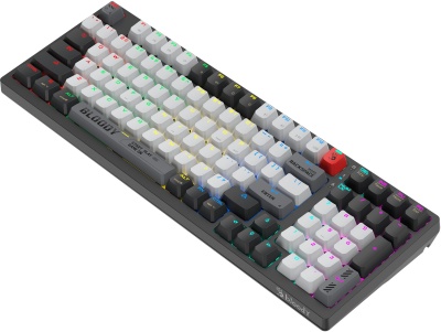 Клавиатура A4Tech WS98 механическая черный/серый USB беспроводная BT/Radio for gamer LED