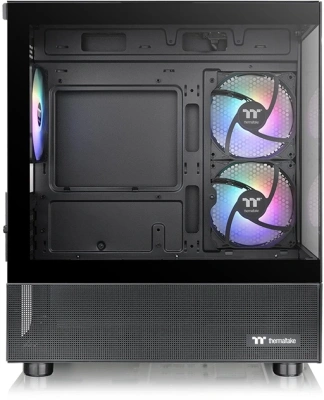 Корпус Thermaltake View 170 TG ARGB черный без БП mATX 5x120mm 2x140mm 1x200mm 2xUSB3.0 audio bott PSU