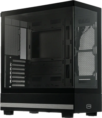 Корпус PcCooler C3Q500 черный без БП ATX 9x120mm 2x140mm 1xUSB3.0 1xUSB3.1 audio bott PSU