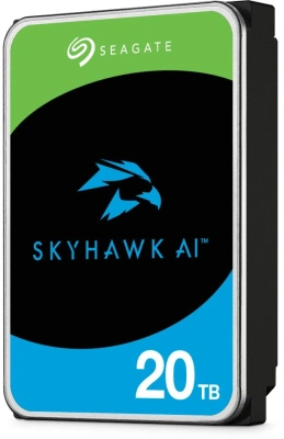 Жесткий диск Seagate SATA-III 20TB ST20000VE004 Surveillance SkyHawkAI 512E (7200rpm) 512Mb 3.5"