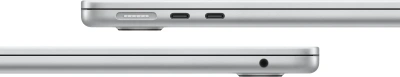 Ноутбук Apple MacBook Air A3240 M4 10 core 24Gb SSD512Gb/10 core GPU 13.6" Liquid Retina (2560x1664) macOS silver WiFi BT Cam (MC654LL/A)