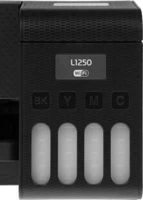 Принтер струйный Epson L1250 (C11CJ71405/403/402) A4 WiFi черный