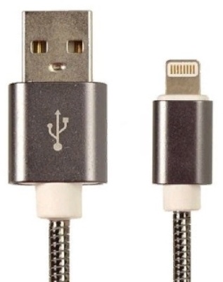 Кабель Premier 6-703M2 1.0BK USB (m)-Lightning (m) 1м черный пакет